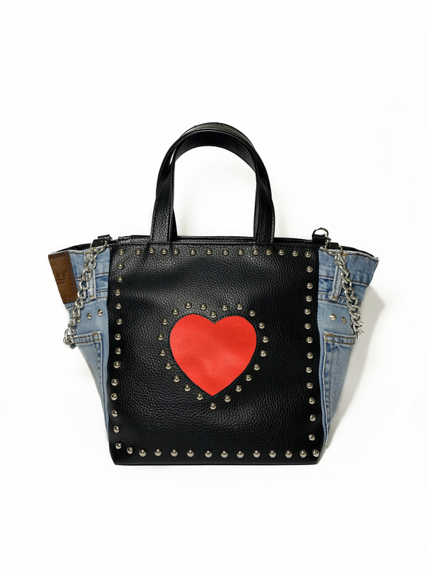 HEART BAG - RED